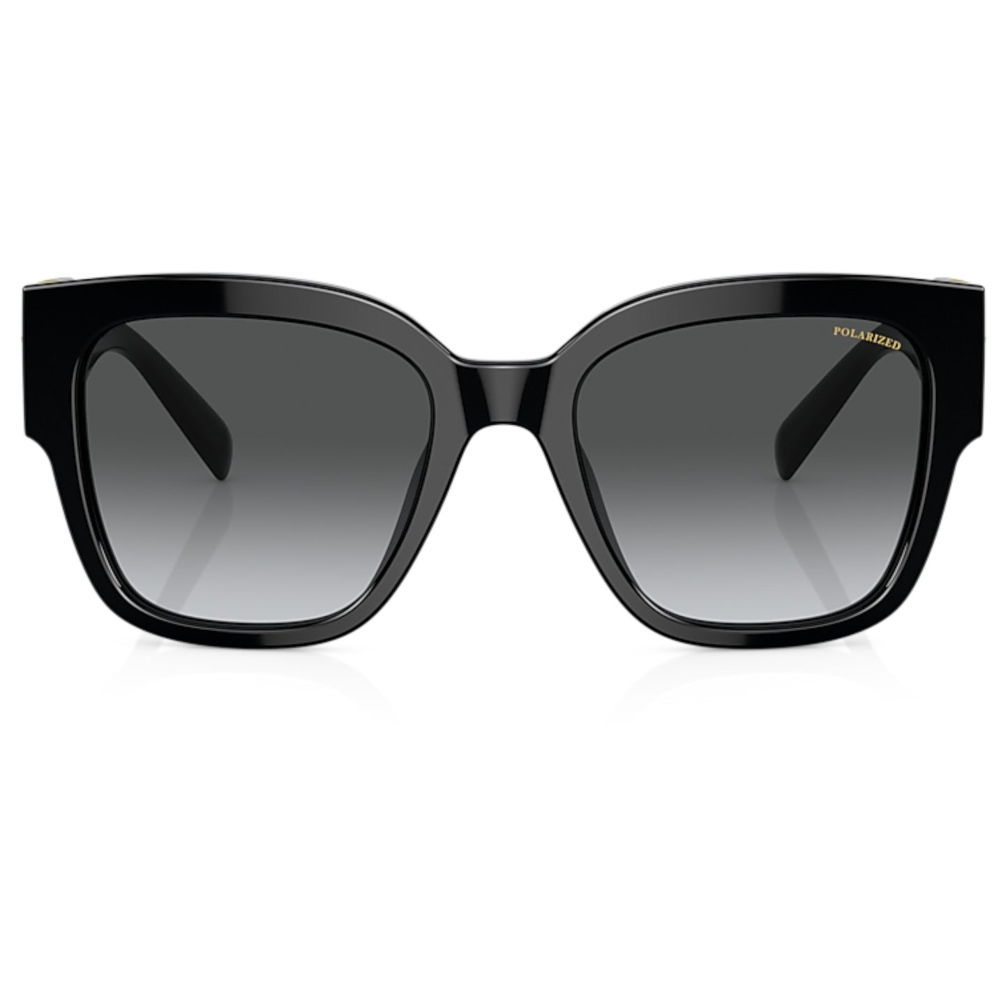 Women Versace Ve4437u Gb1/T3 Black Pillow Polarized Grey Gradient Sunglasses