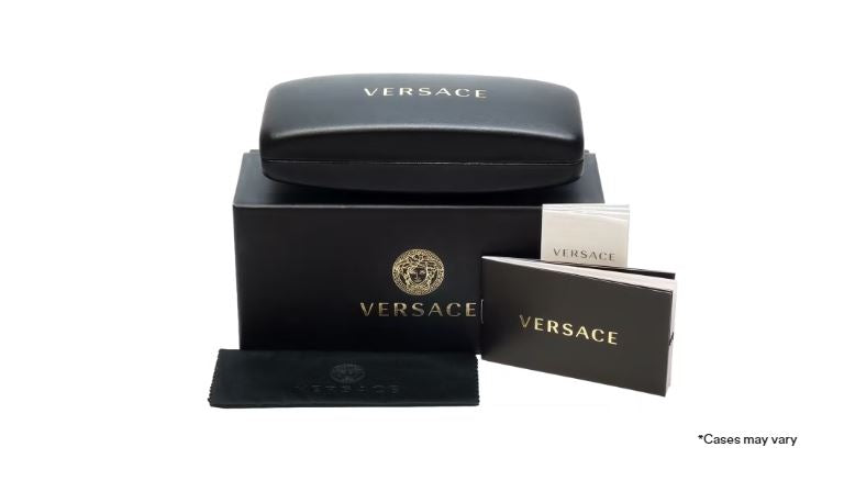 Mens Versace VE4296 Sunglasses Black/ Dark Grey