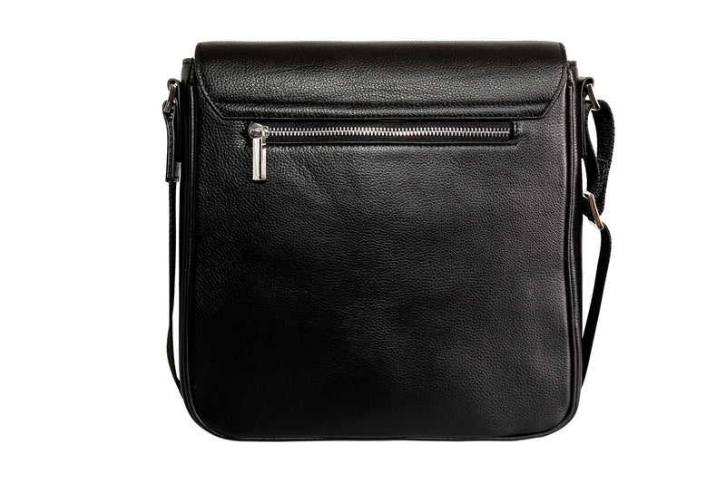 Unisex Adults VKY Mateo Messenger Shoulder Handbag Black