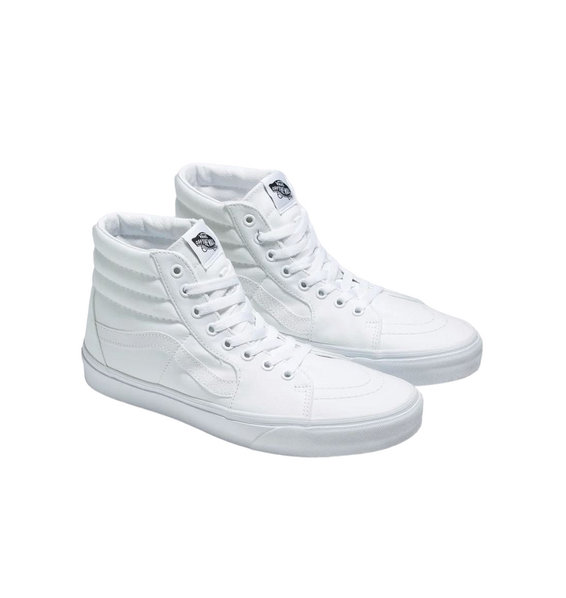 Mens Vans SK8-Hi High Top Shoes White