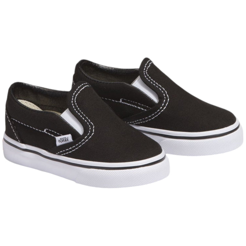 Vans Toddler Classic Slip-On Black Shoes