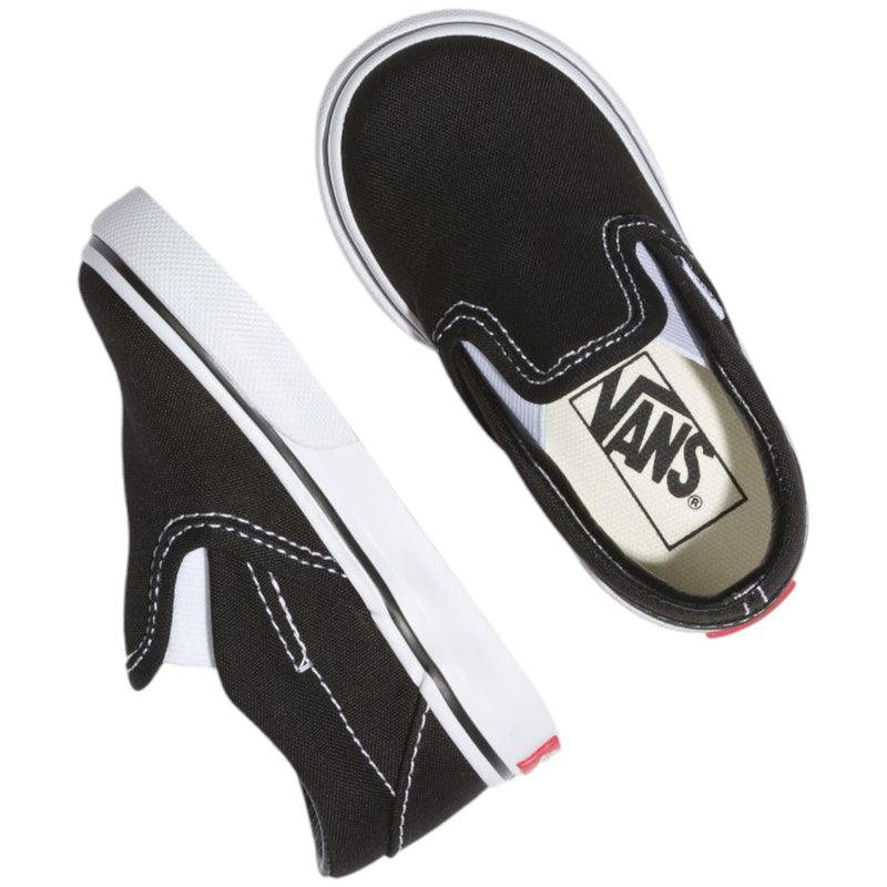 Vans Toddler Classic Slip-On Black Shoes