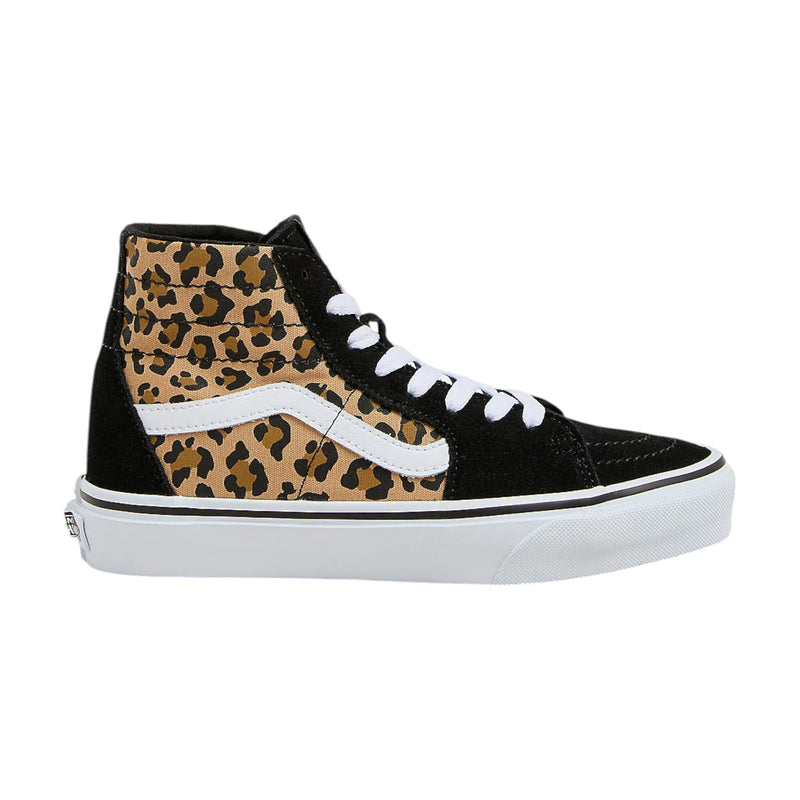 Mens Vans Sk8-Hi Tapered Leopard Shoes Animalier Black