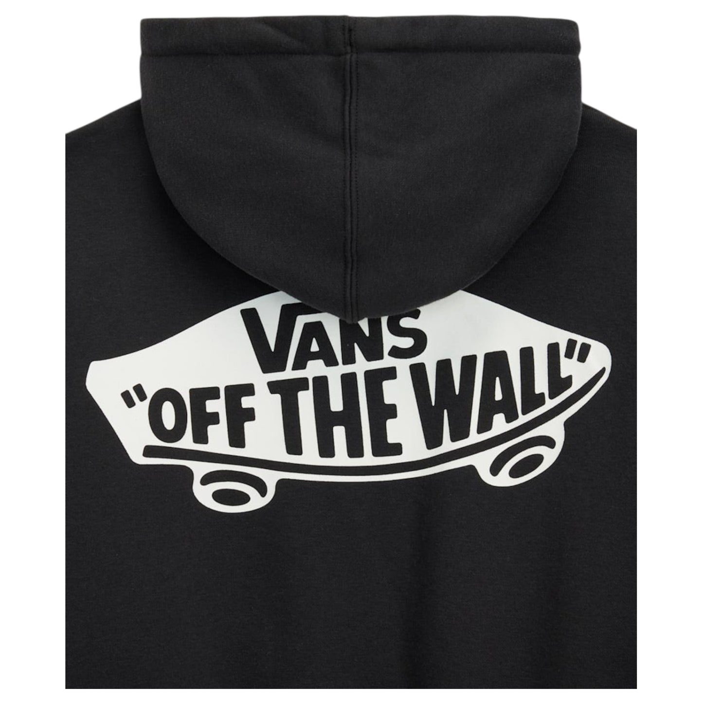 Mens Vans Double Standard Pullover Hoodie Black/White