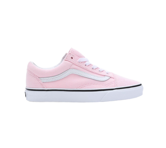 Mens Vans Old Skool Mini Cord Shoes Pink