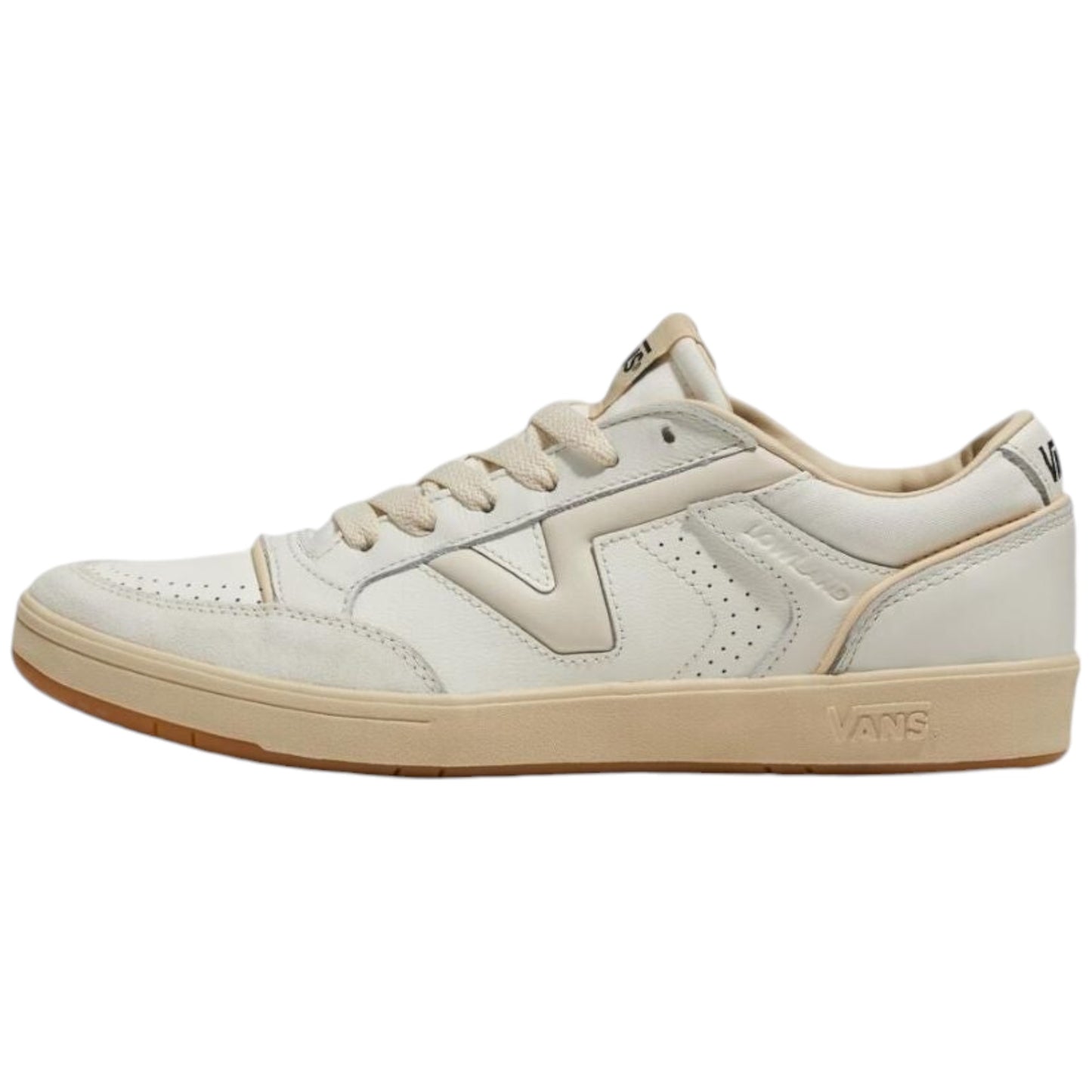 Mens Vans Lowland ComfyCush JMP R Shoes Vintage Marshmallow