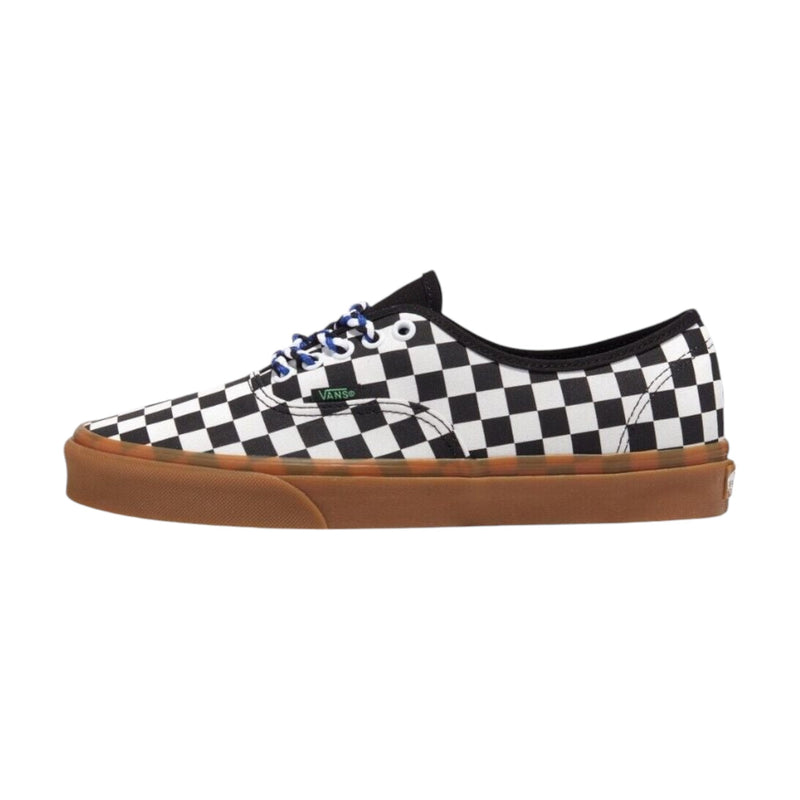 Mens Vans Authentic Checkerboard Shoes Black/White