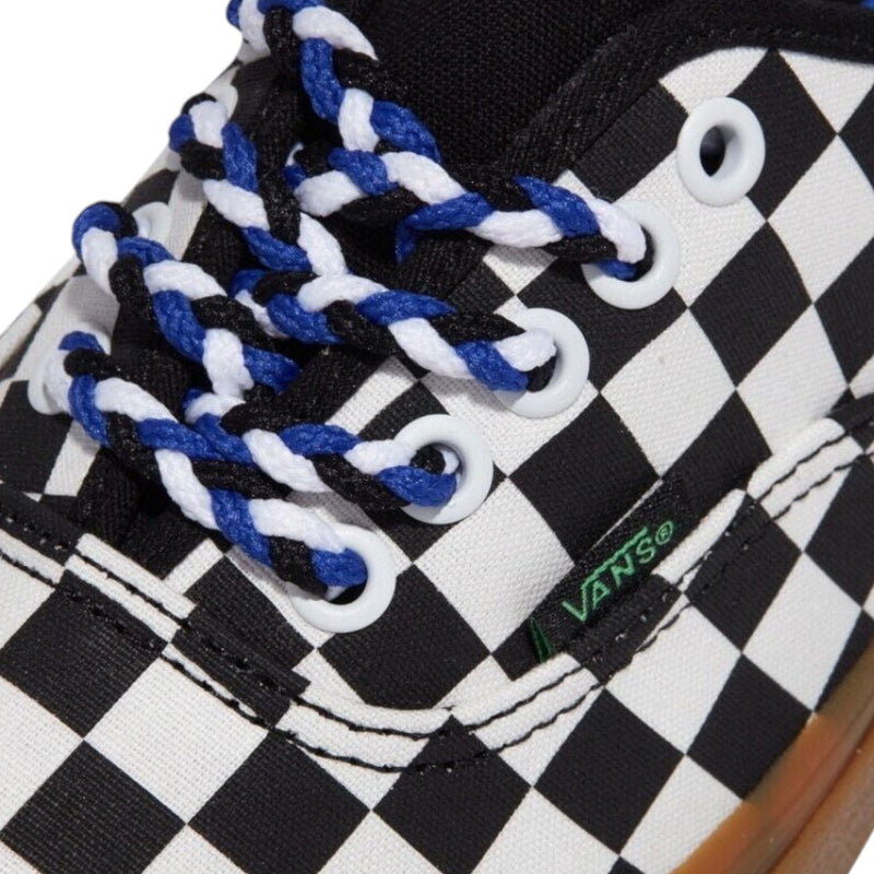 Mens Vans Authentic Checkerboard Shoes Black/White