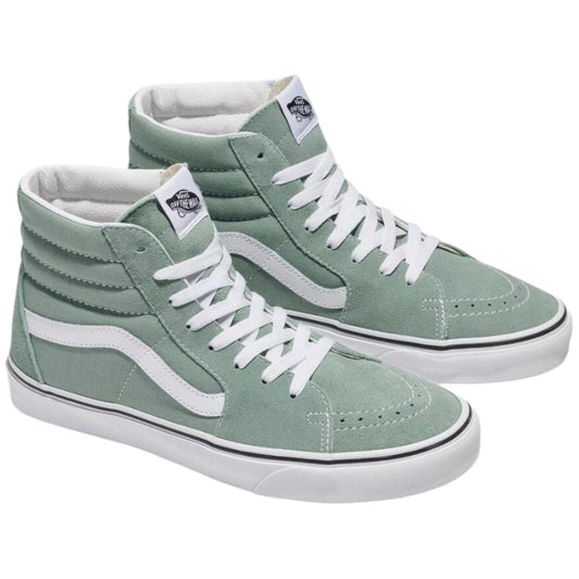 Mens Vans SK8 HI High Top Shoes Green