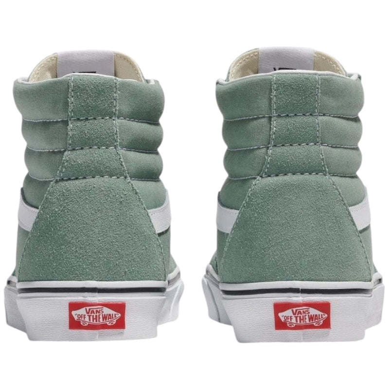 Mens Vans Sk8 Hi Colour Theory Green Lace Up Shoes