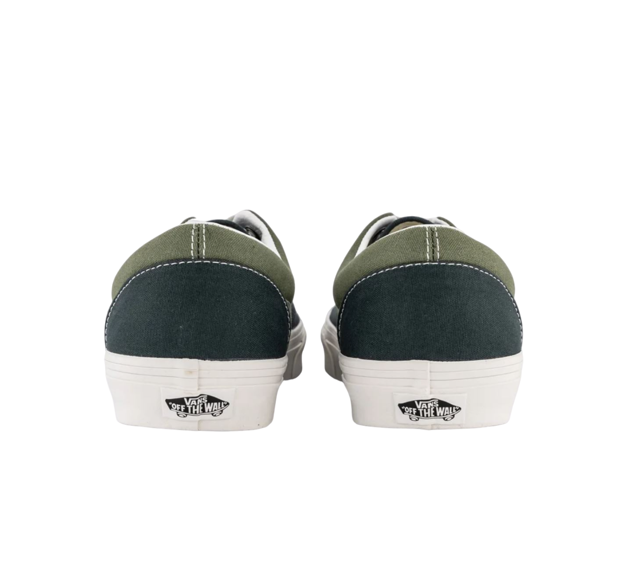Mens Vans Era Tri-Tone Shoes Green