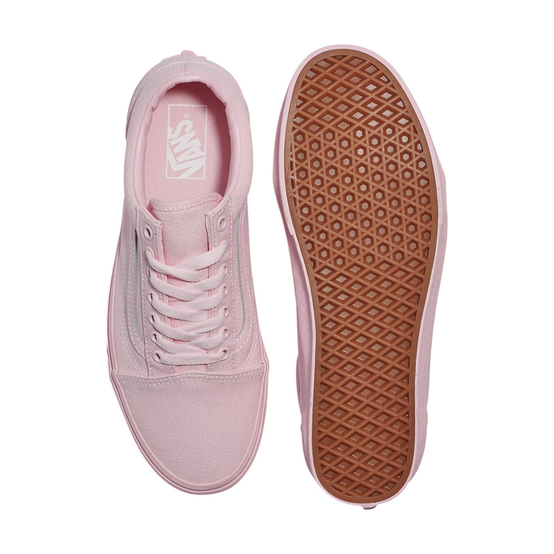 Womens Vans Old Skool Low Top Shoes Pink