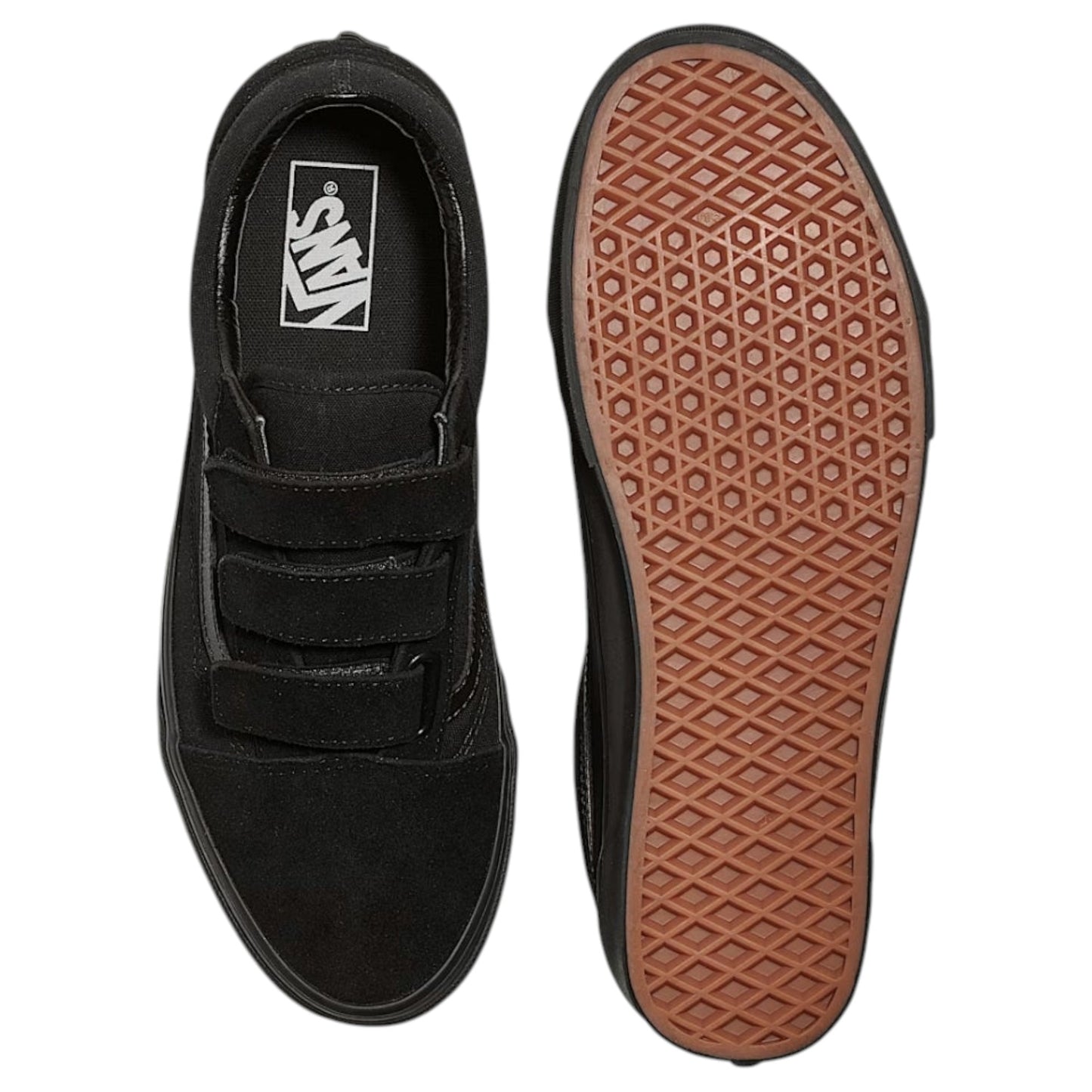 Mens Vans Old Skool V Shoes Black
