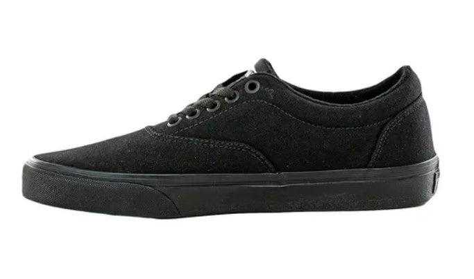 Mens Vans Doheny Black Casual Lace Up Shoes