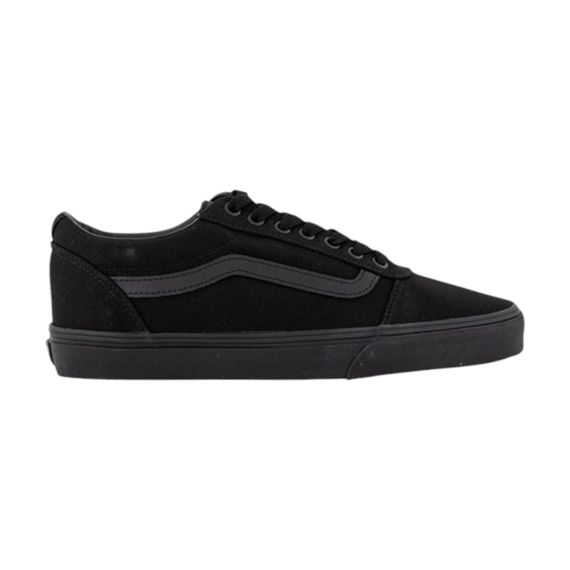 Mens Vans Ward Canvas Low Top Shoes Black