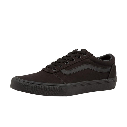 Womens Vans Ward Canvas Low Top Shoes Black