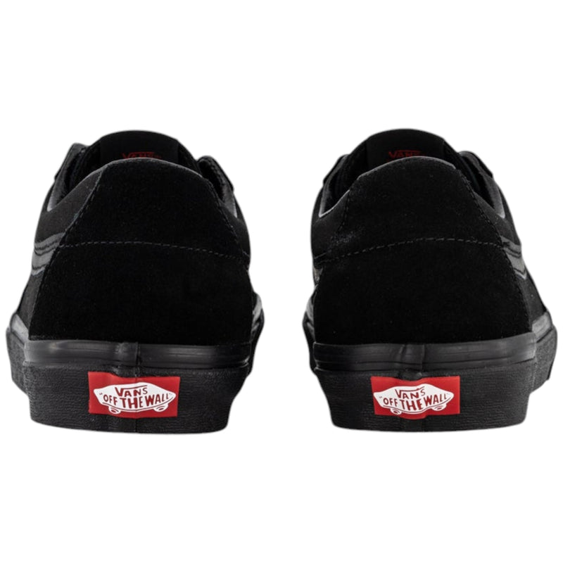 Mens Vans Sk8 Low Black/ Black Lace Up Shoes