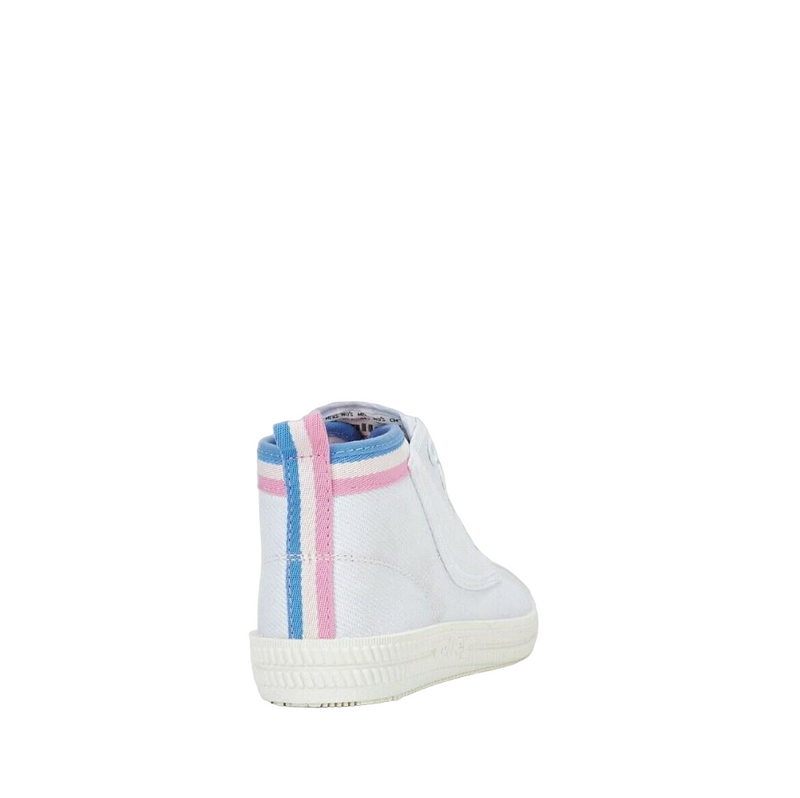Volley Heritage Hi Leap Mens Womens Volleys Canvas Shoes - Pink-White-Blue