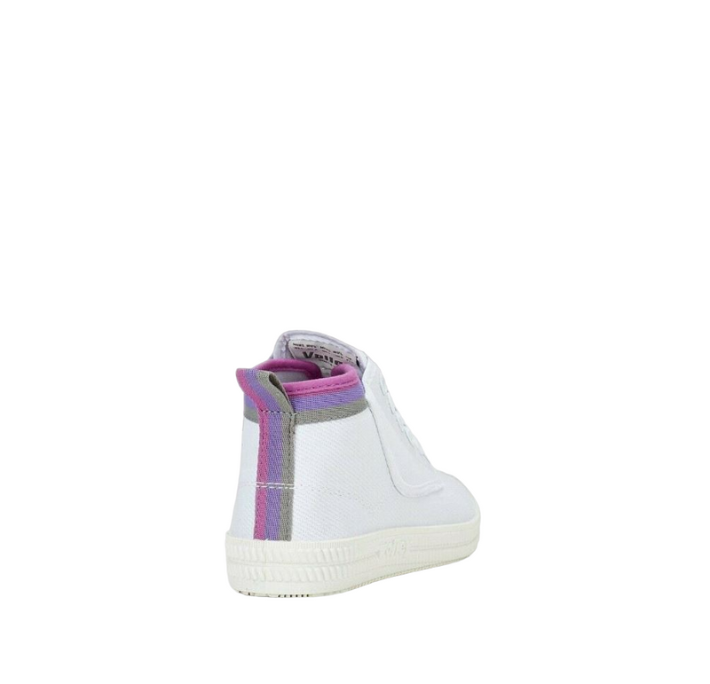 Volley Heritage Hi Leap Mens Womens Volleys Canvas Shoes - Pink-Purple-Grey