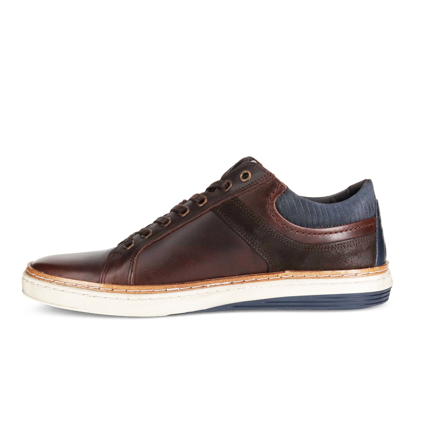 Mens Wild Rhino Whistle Shoes Dark Brown