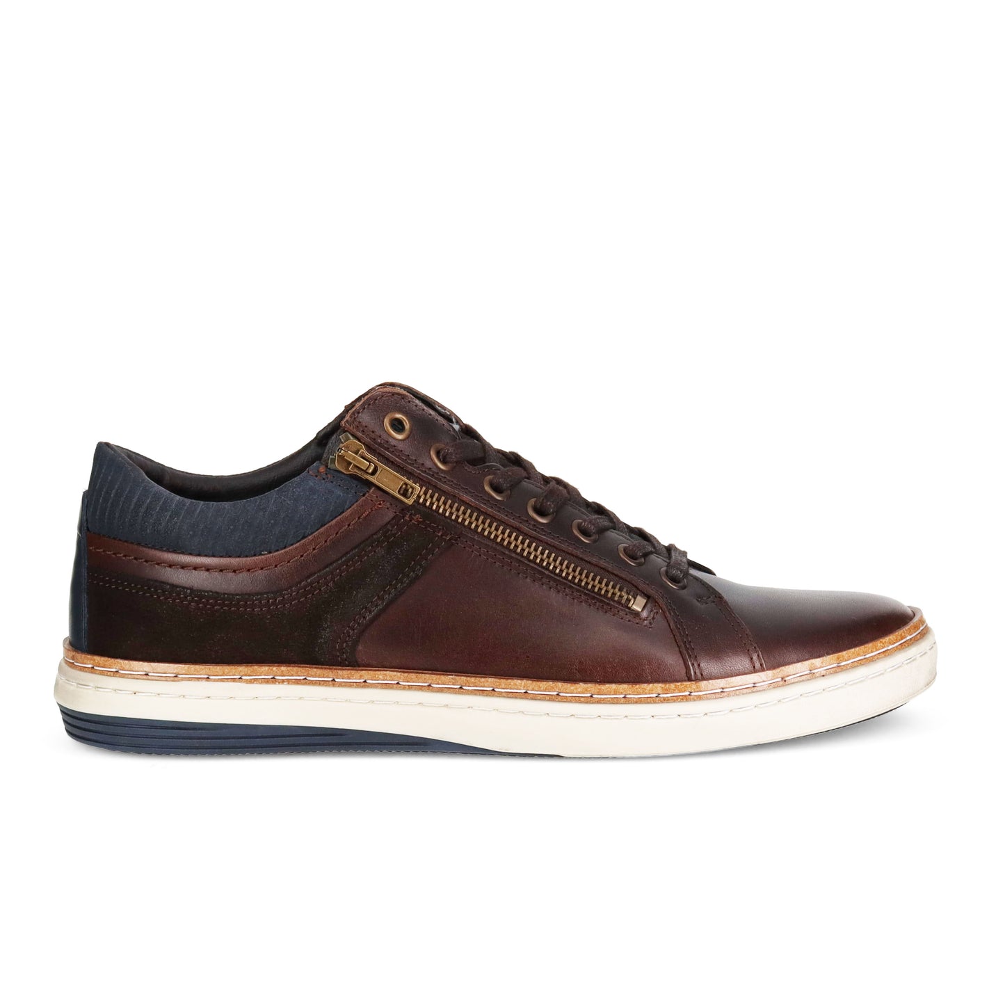 Mens Wild Rhino Whistle Shoes Dark Brown