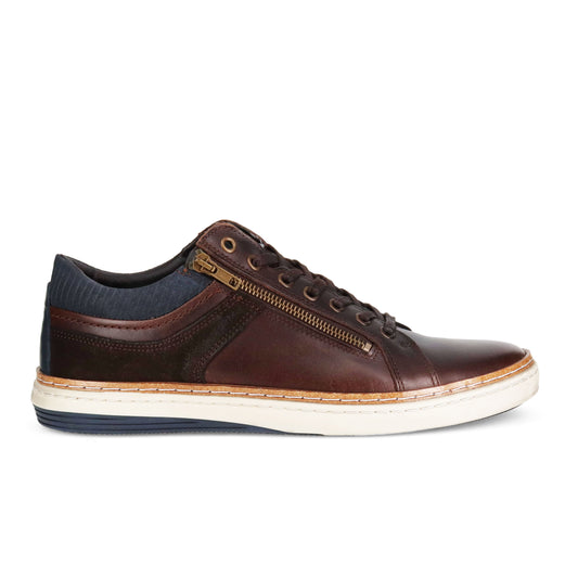 Mens Wild Rhino Whistle Shoes Dark Brown