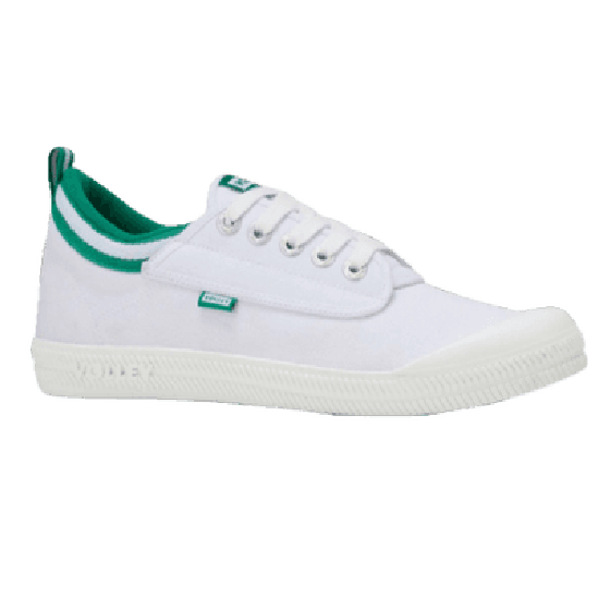 Mens Volley International Low Shoes White / Forest Green