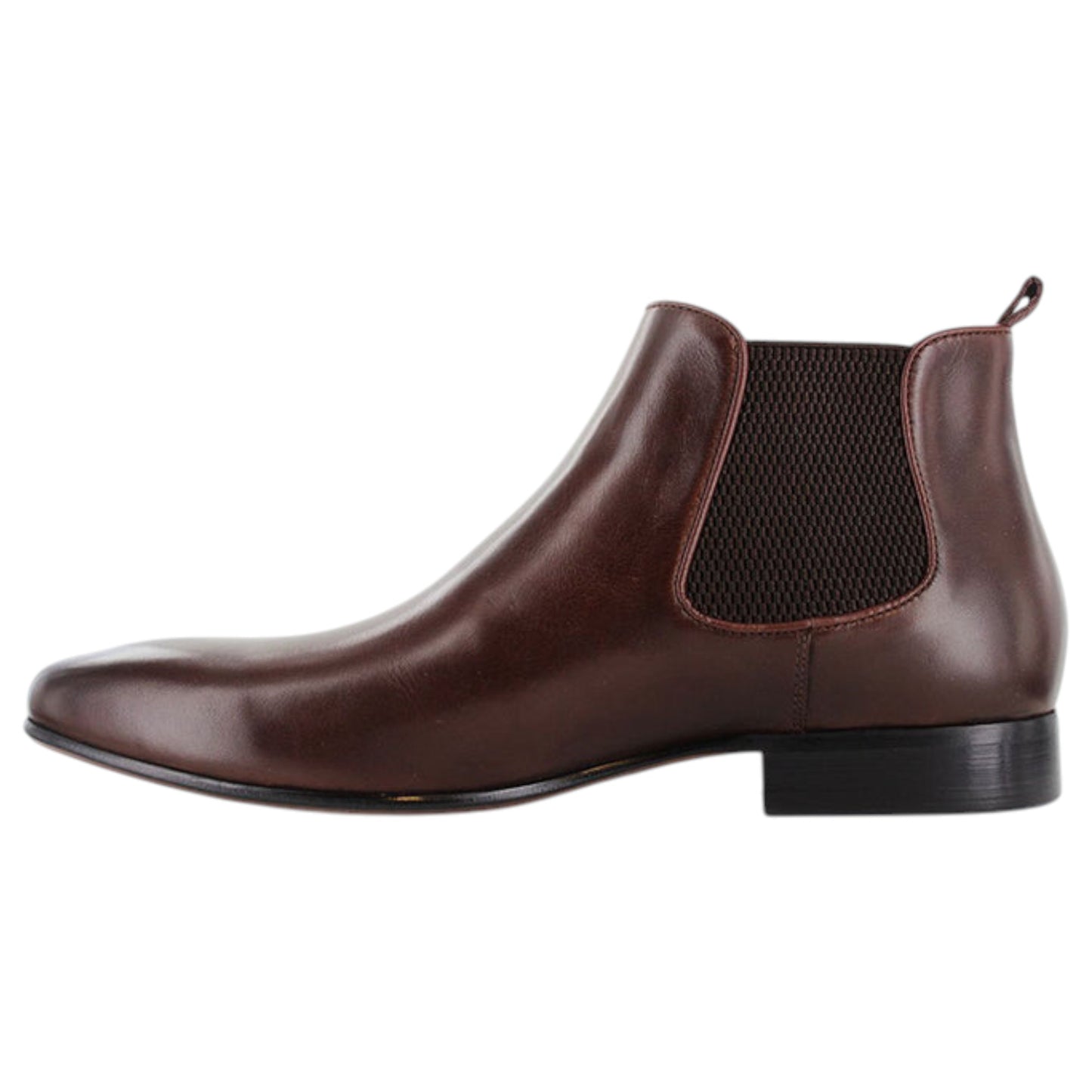 Mens Wild Rhino Ajax Chelsea Boots Dark Brown