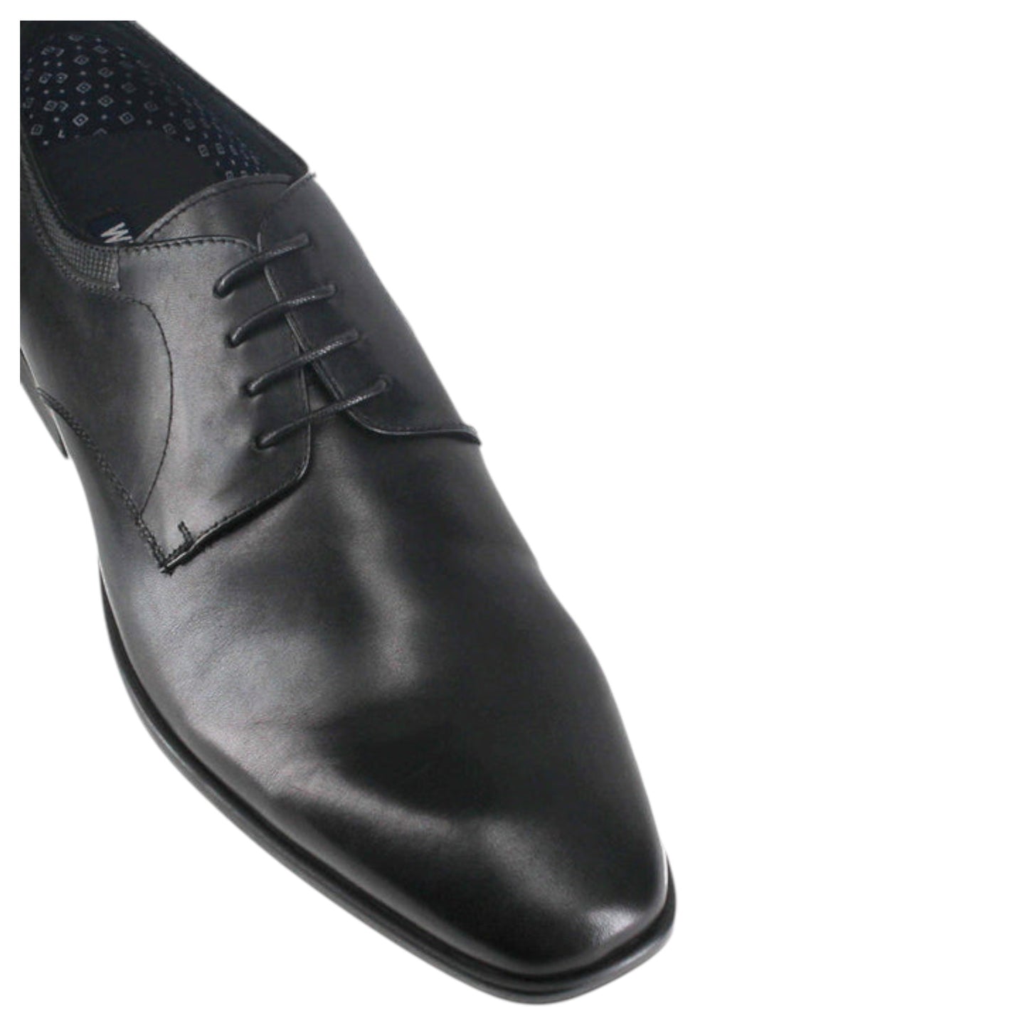 Mens Wild Rhino Power Dress Shoes Black