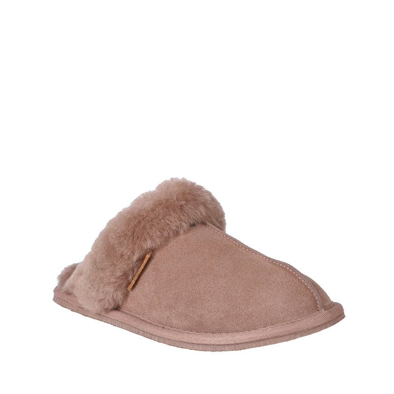 Womens Hush Puppies Cushy Slippers Warm Winter Slip On Shoes Winter Blush Suede