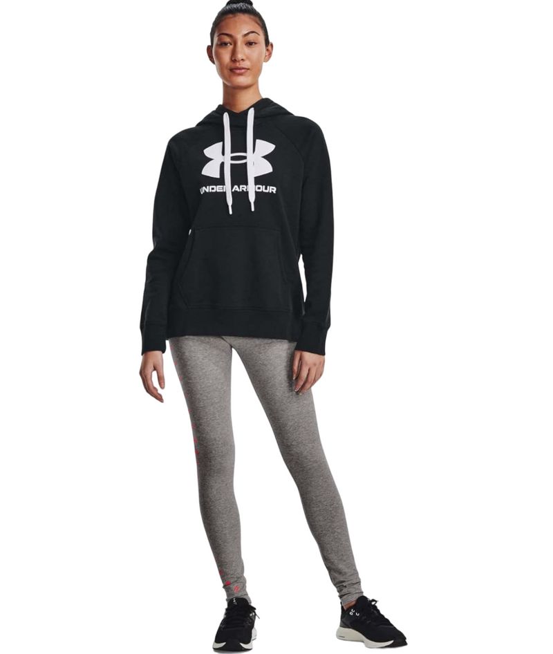 2 x Womens Under Armour Graphic Grey Workout Leggings