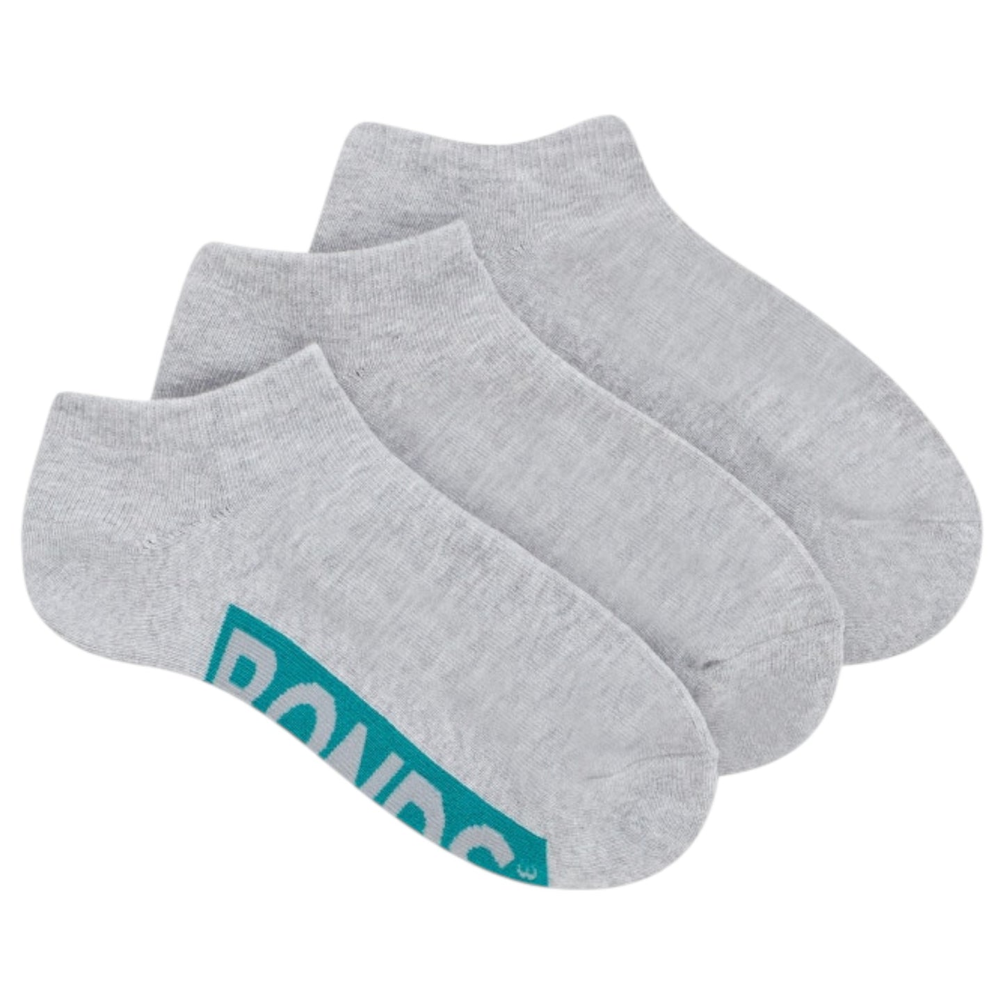 3 Pack Women Bonds Logo Cushioned Low Cut White