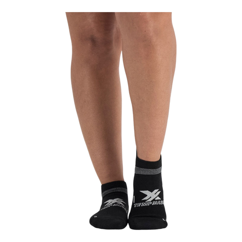 10 x Womens Bonds X-Temp Black Sport Low Cut Socks