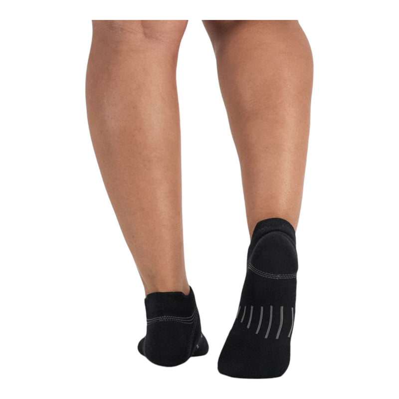 10 x Womens Bonds X-Temp Black Sport Low Cut Socks