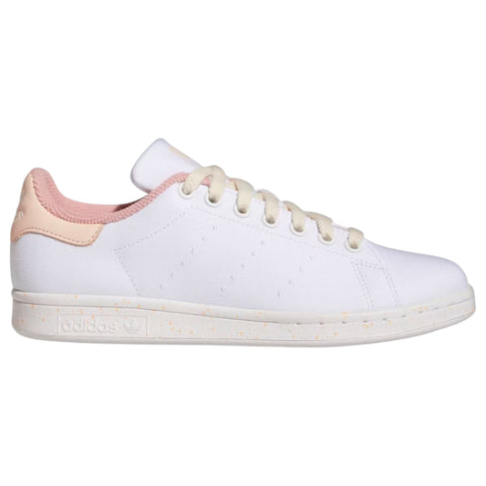 Womens Adidas Stan Smith Originals Shoes White/Pink Tint