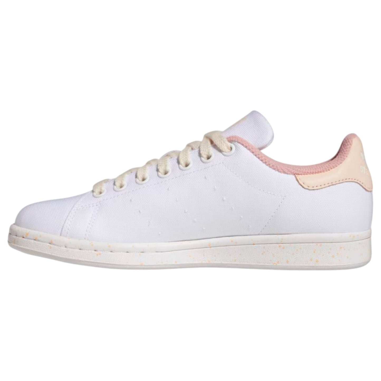 Womens Adidas Stan Smith Originals Shoes White/Pink Tint