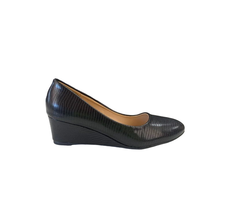 Womens Bellissimo Sonoma Black Dress Heels Ladies Shoes