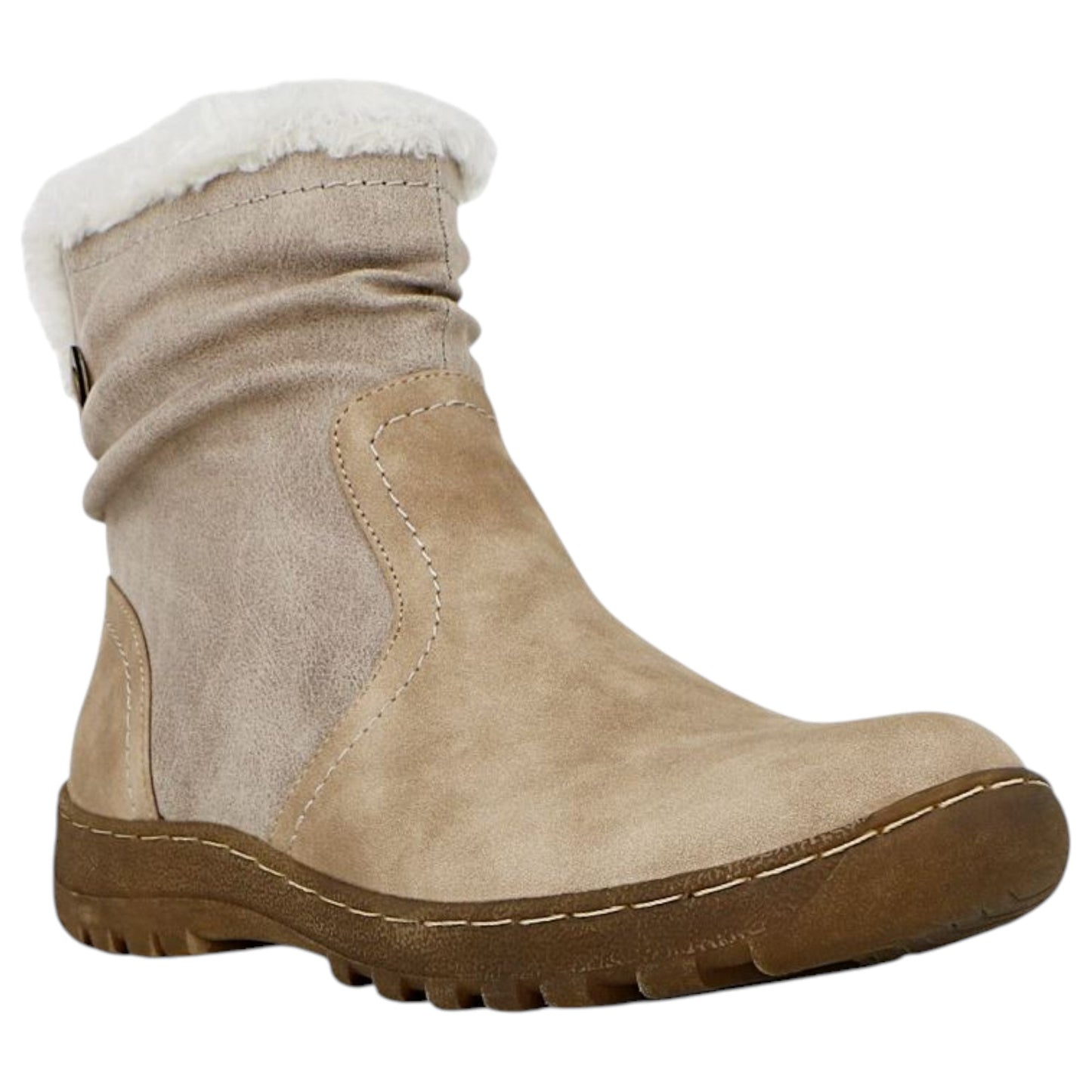Womens Bellissimo Hippie Boots Natural