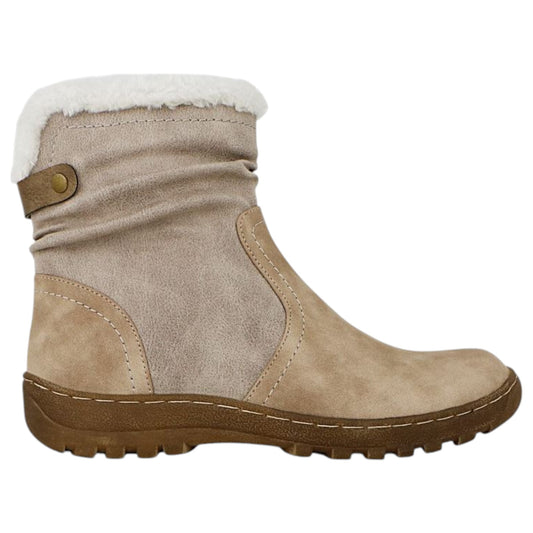 Womens Bellissimo Hippie Boots Natural