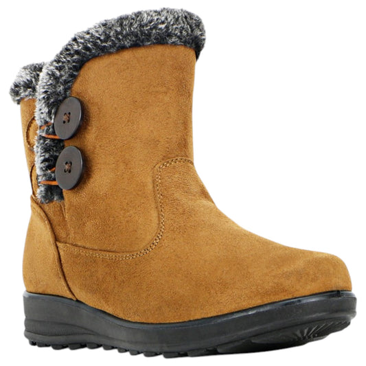Womens Bellissimo Latreu Boots Tan