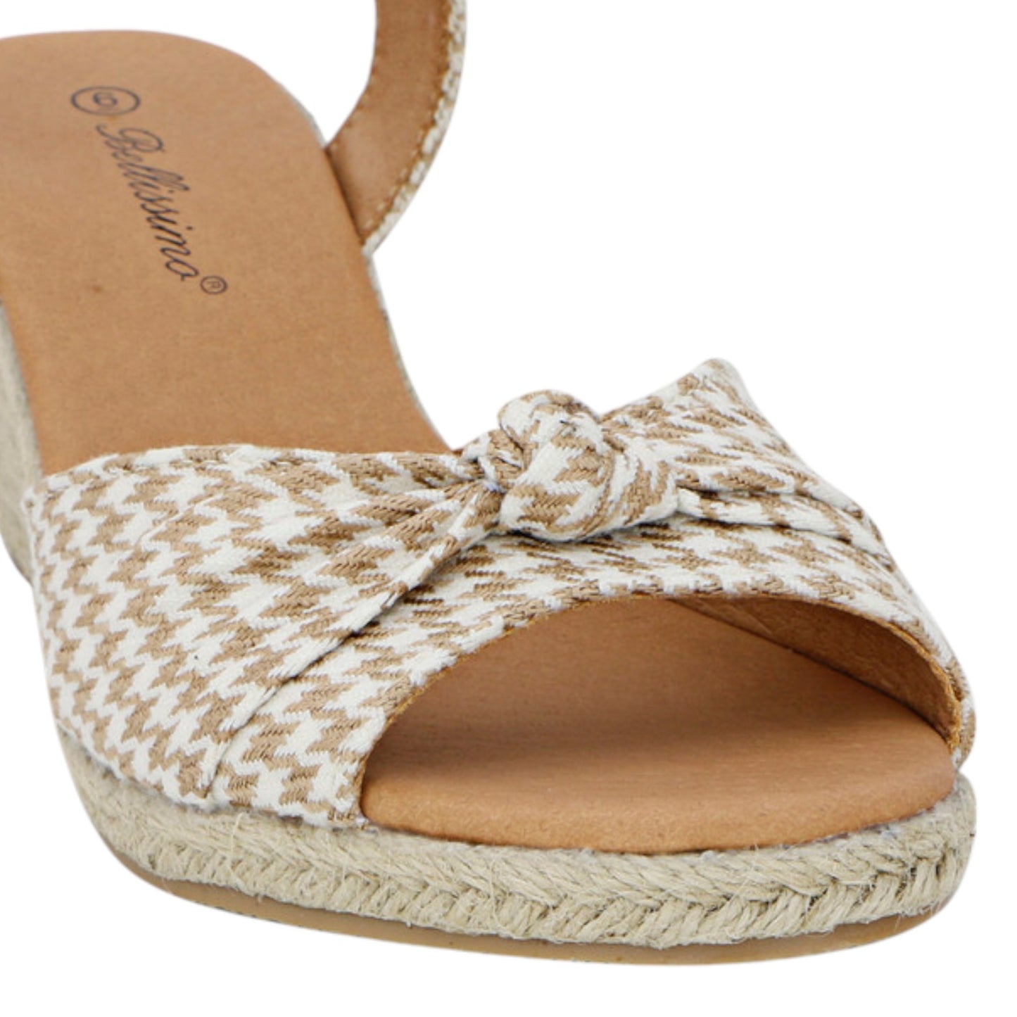 Womens Bellissimo Lou Sandals Tan Multi