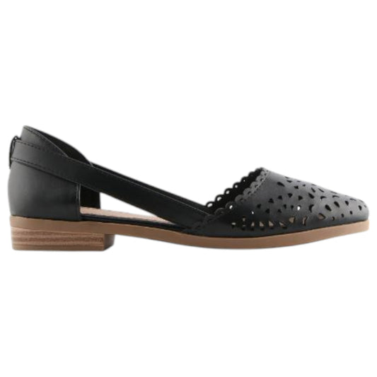 Womens Bellissimo Mavis Flats Black