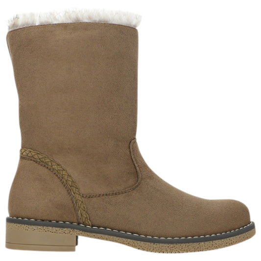 Womens Bellissimo Walsh Boots Taupe
