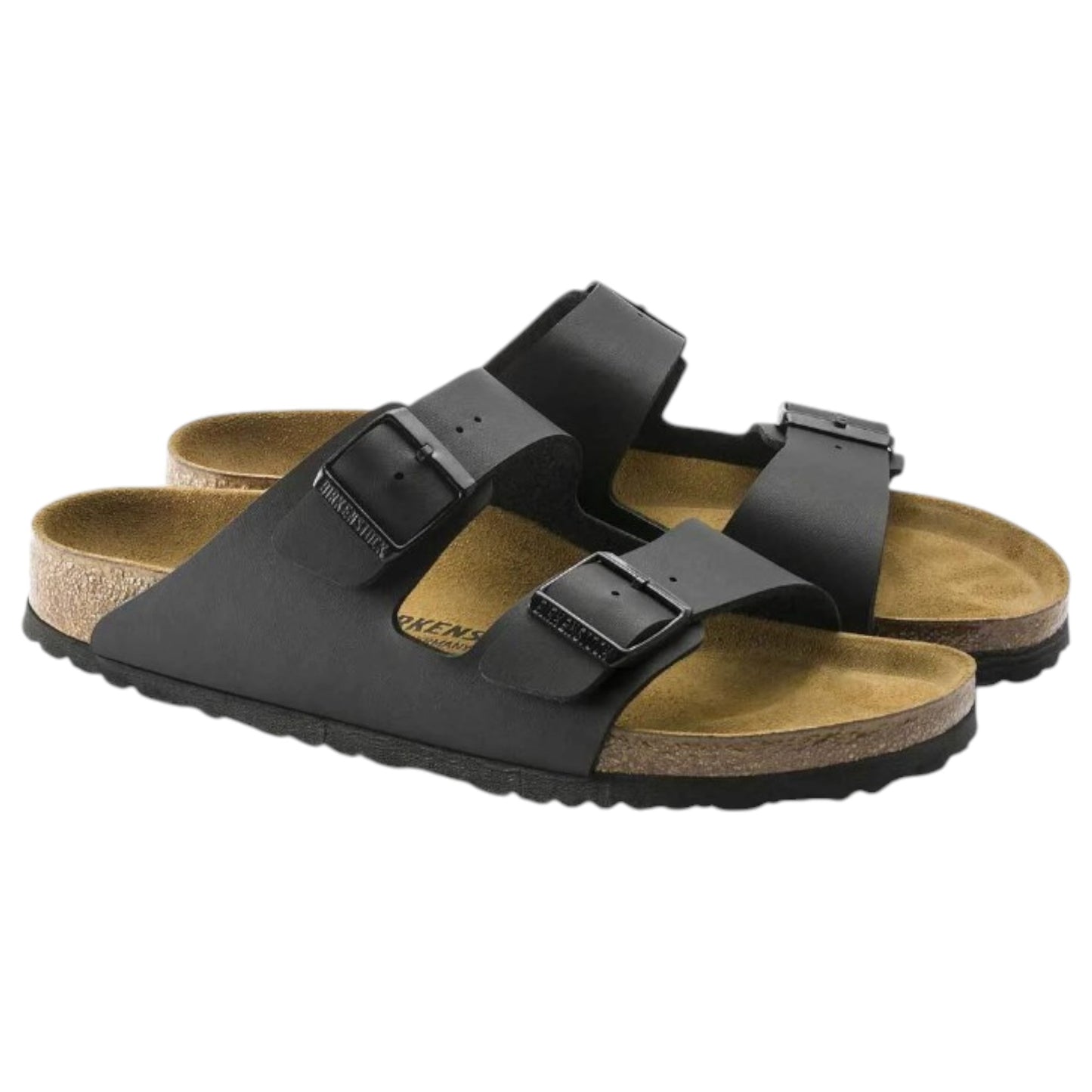 Womens Birkenstock Arizona Birko-Flor Sandals Black