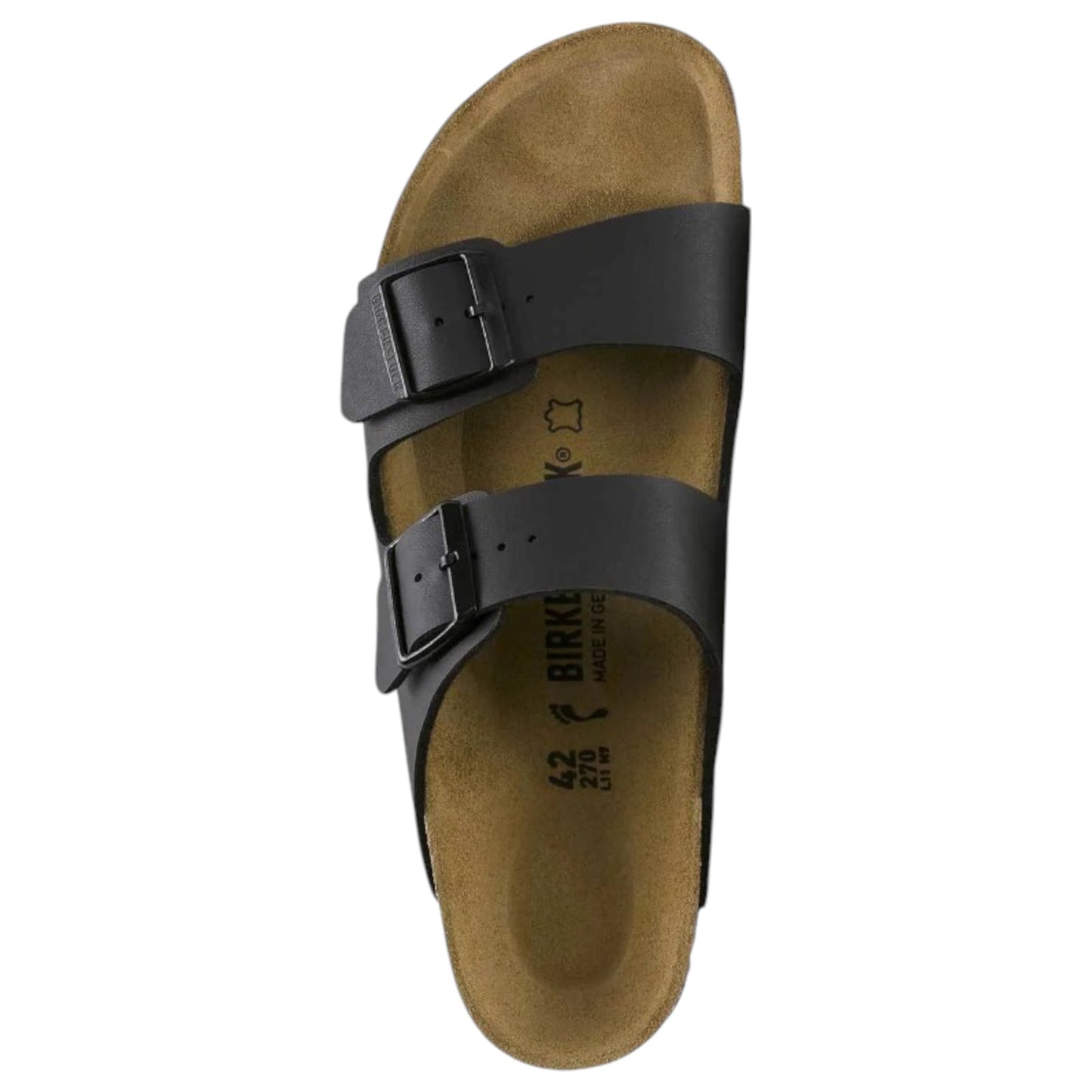 Womens Birkenstock Arizona Birko-Flor Sandals Black