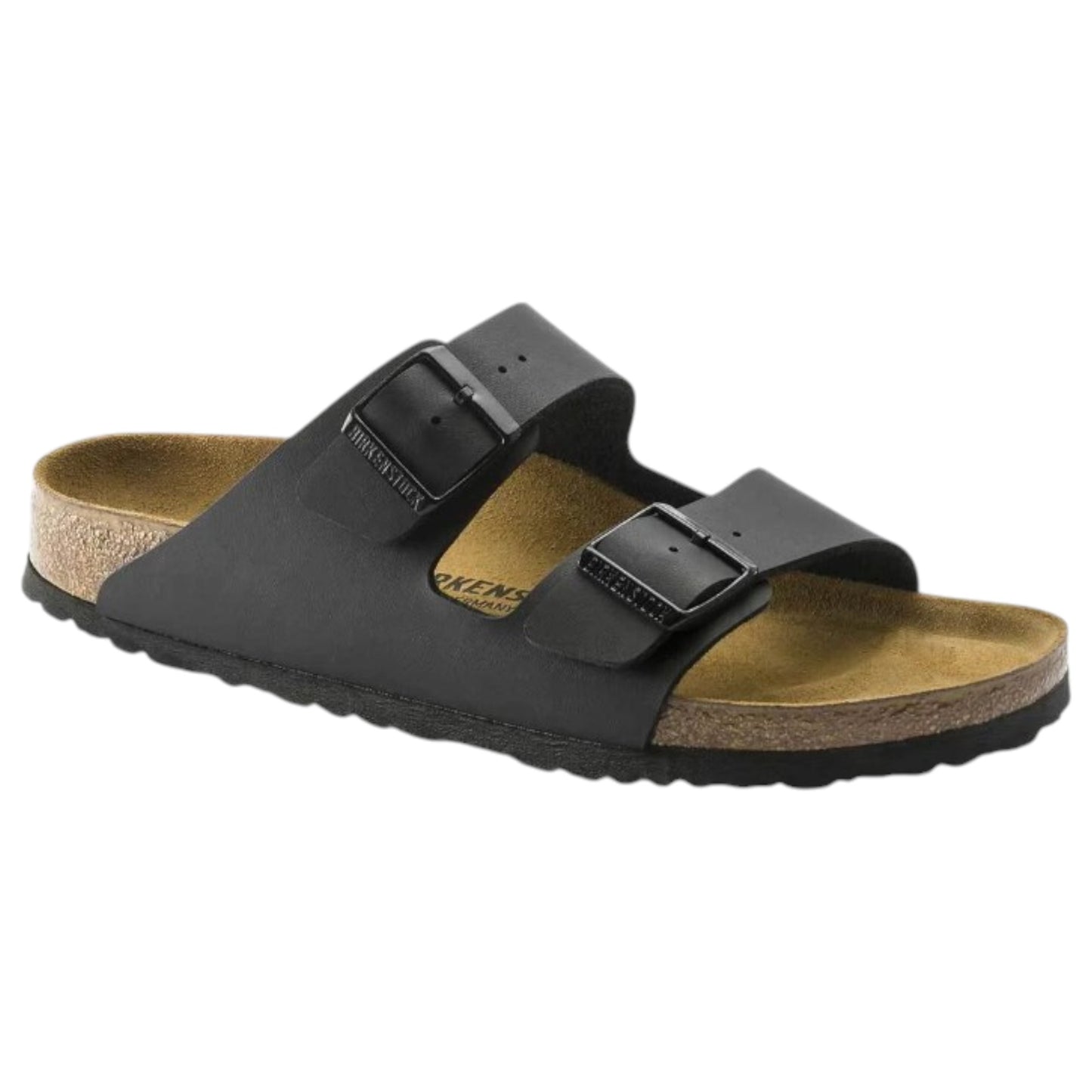 Womens Birkenstock Arizona Birko-Flor Sandals Black
