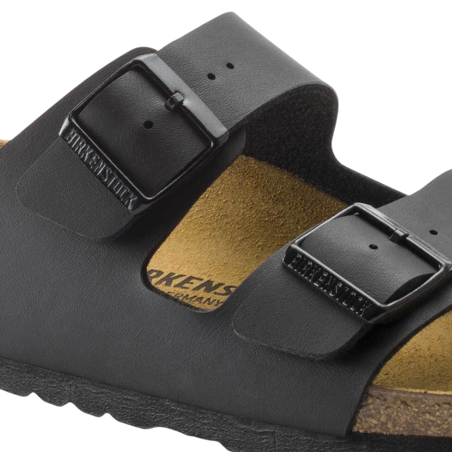 Womens Birkenstock Arizona Birko-Flor Sandals Black