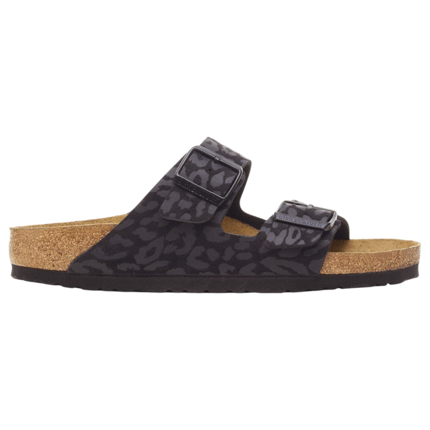 Womens Birkenstock Arizona Vegan Sandals Leo Black