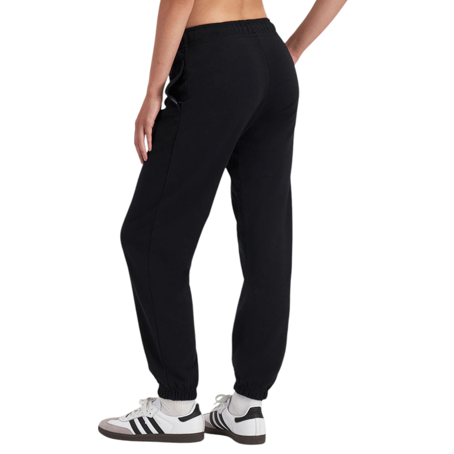 Womens Bonds Sweats Cotton Jogger Trackies Black