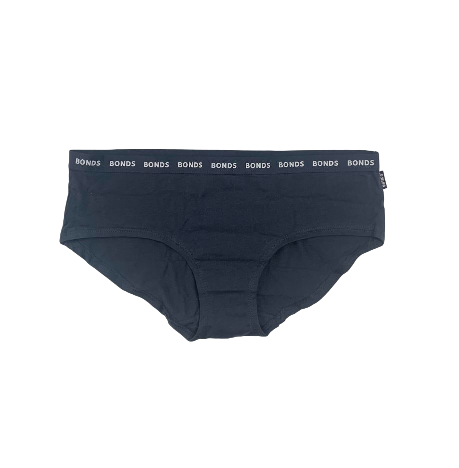 3 Pack Womens Bonds Everyday Boyleg Briefs Underwear Black